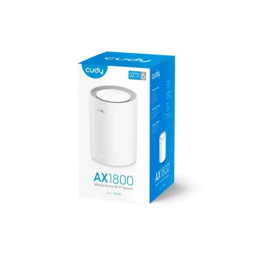 Cudy M1800 1 Pack Ax1800 Whole Home Mesh Wifi 6 Router