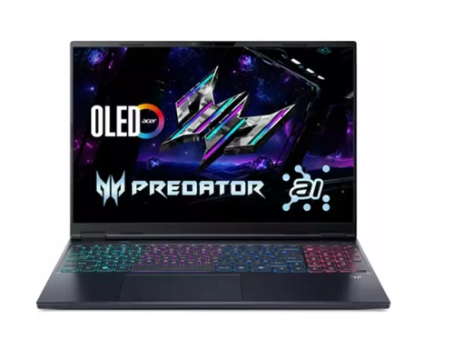 Acer Predator Helios Neo 16S AI (2025) 16″ 240Hz WQXGA OLED Gaming Laptop – Core Ultra 9, RTX 5060 8GB, 16GB RAM, 1TB SSD