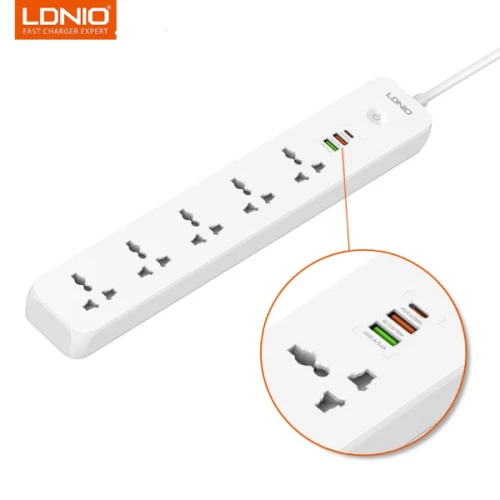 Ldnio Sc5319 Type-C 5 Port 2 Usb 1 Power Step