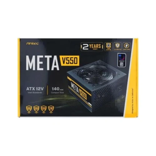 Antec V550 550W 80 Plus Bronze PSU - Reliable & Efficient Power for Gaming PCs